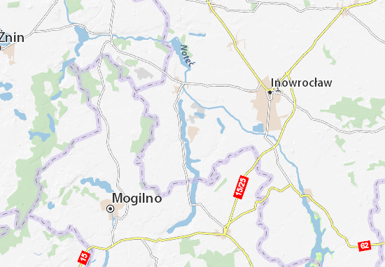 Karte Stadtplan Janikowo