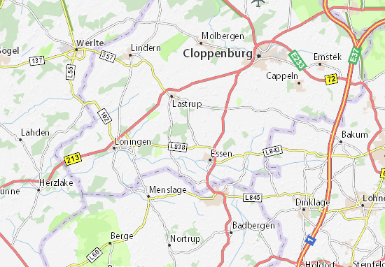 Herbergen Map