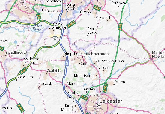 Loughborough Map