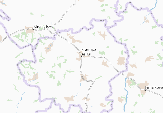 Krasnaya Zarya Map