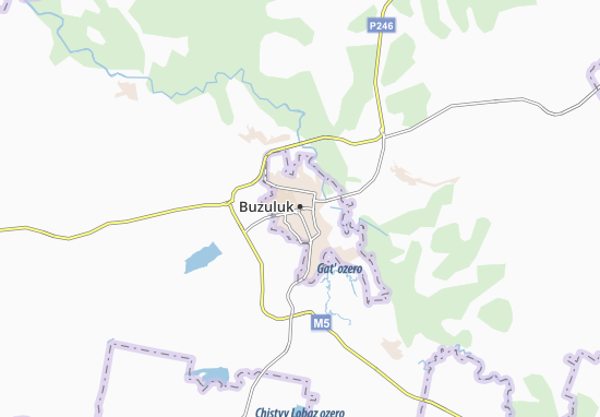 Karte Stadtplan Buzuluk