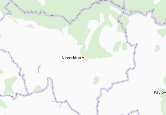 Mapa Neverkino