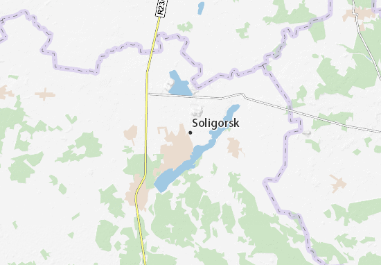 Karte Stadtplan Soligorsk