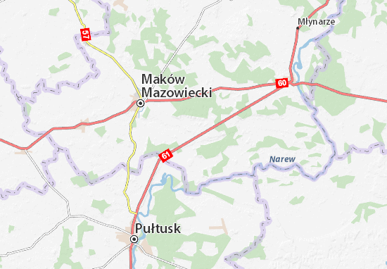 Kaart Plattegrond Szelków Stary