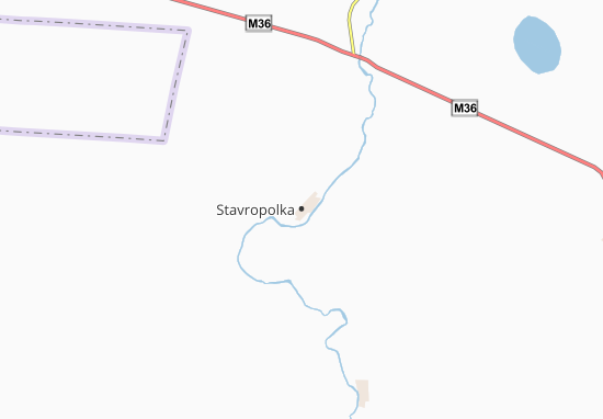 Karte Stadtplan Stavropolka