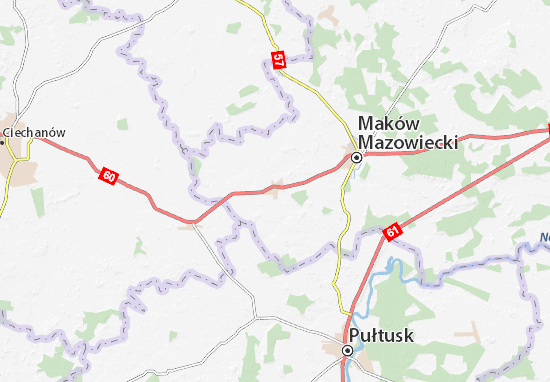 Karte Stadtplan Karniewo