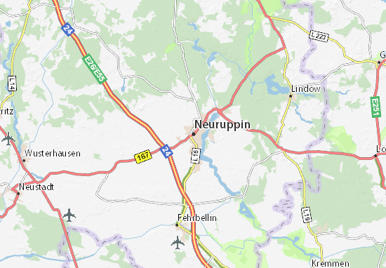 Mappe-Piantine Neuruppin