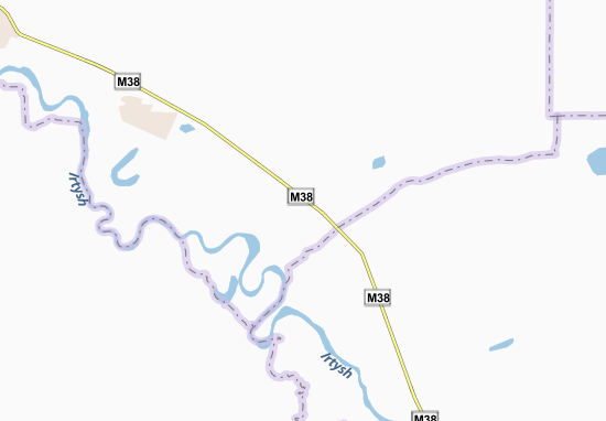 Mapa Kyzyltan