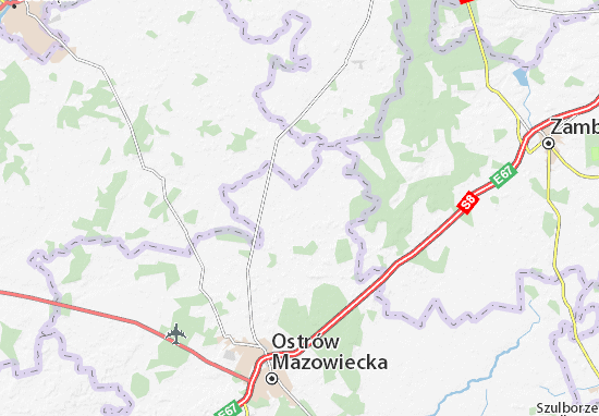 Stary Lubotyń Map