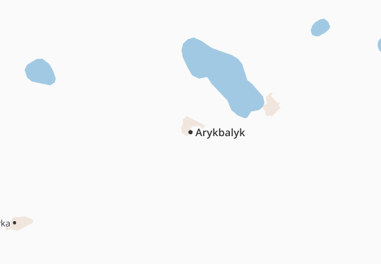Karte Stadtplan Arykbalyk