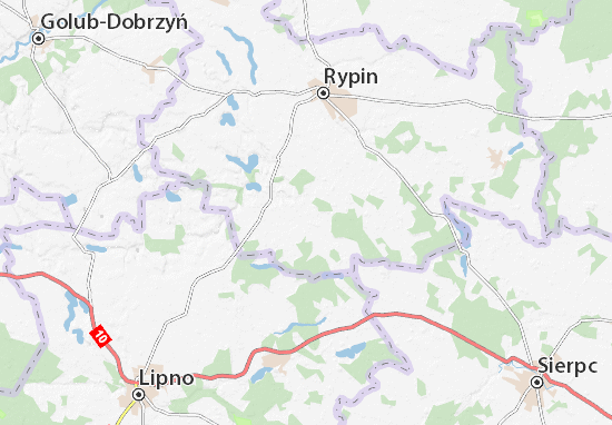 Rogowo Map