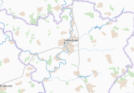 Karte Stadtplan Pokrovo-Kazatskaya
