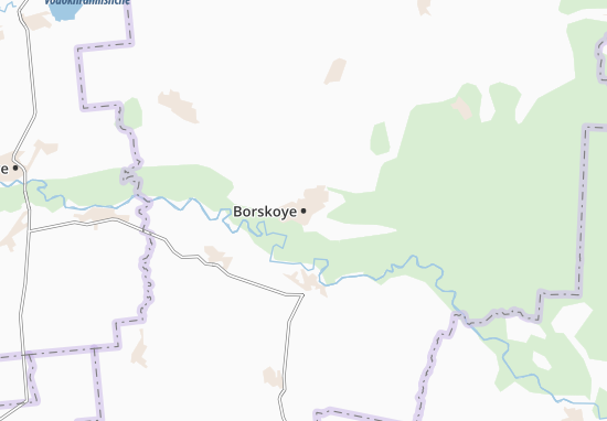 Borskoye Map