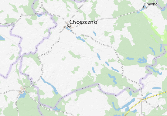 Karte Stadtplan Krzęcin