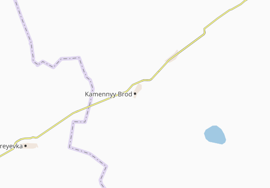 Mapa Kamennyy Brod