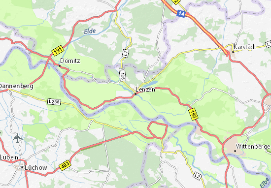 Lenzen Map