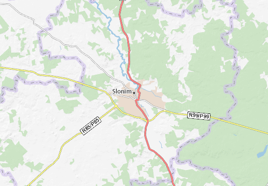 Slonim Map