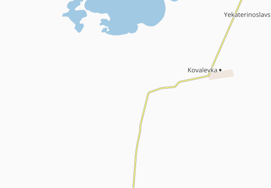 Kaart Plattegrond Llichevka