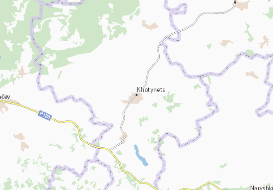 Mapa Khotynets