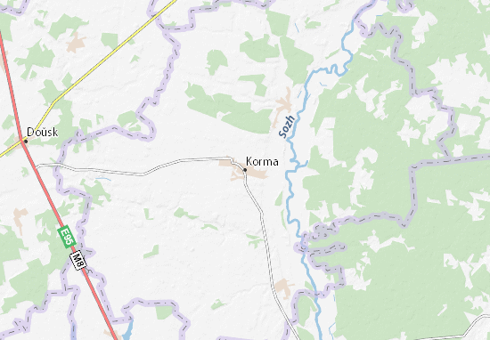 Karte Stadtplan Korma