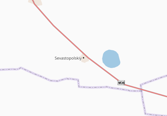 Kaart Plattegrond Sevastopolskiy