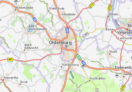 Mapas-Planos Oldenburg