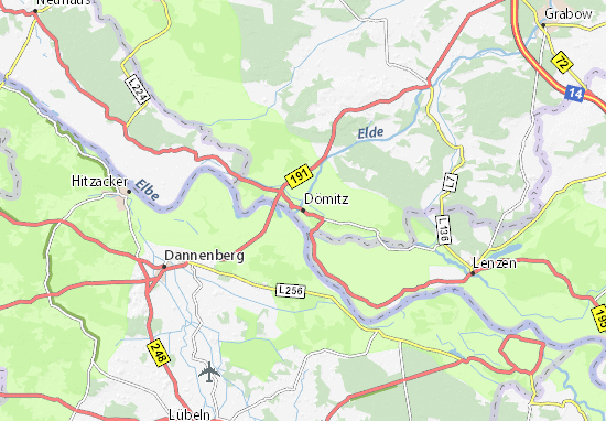 Dömitz Map
