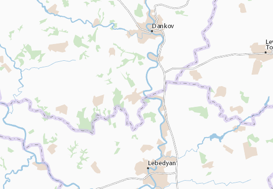 Karte Stadtplan Perekhval&#x27;