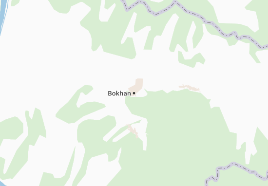 Karte Stadtplan Bokhan