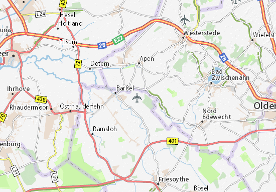 Karte Stadtplan Loher Ostmark