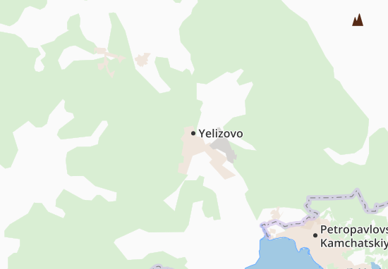Karte Stadtplan Yelizovo
