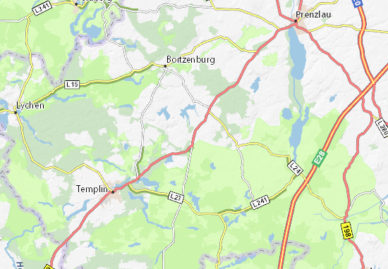 Mittenwalde Map