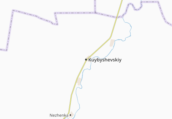 Kaart Plattegrond Kuybyshevskiy