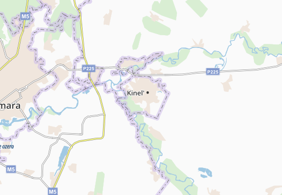 Mapa Kinel&#x27;