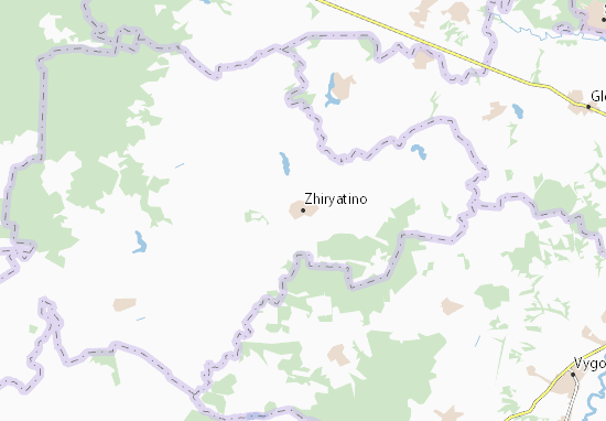 Kaart Plattegrond Zhiryatino