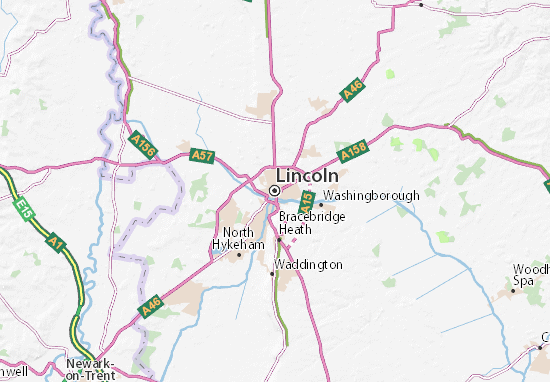 Mapa Lincoln