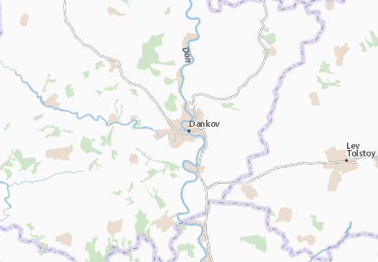 Karte Stadtplan Dankov