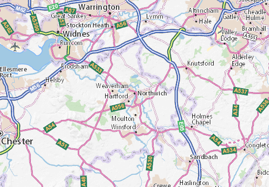 Northwich Map