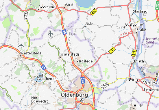 Karte Stadtplan Kleibrok