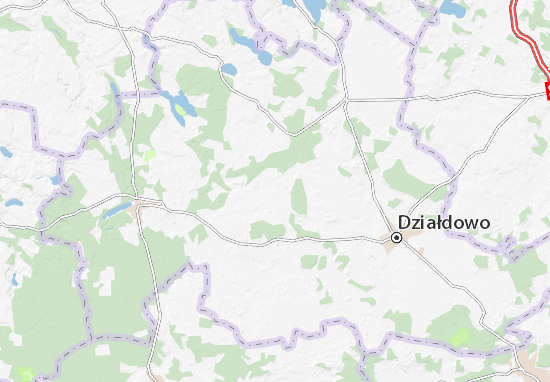 Kaart Plattegrond Płośnica