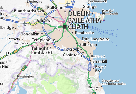 Mapa Ballinteer