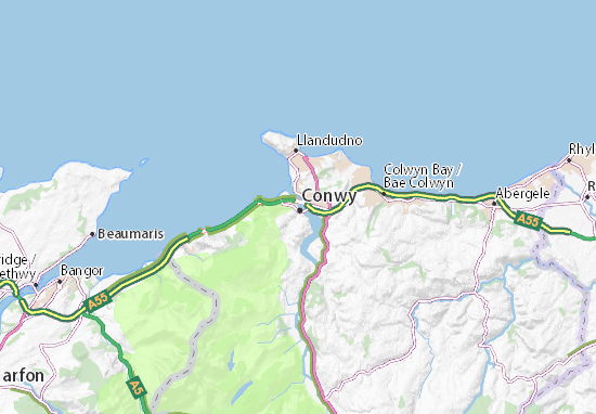 Conwy Map
