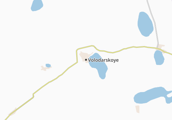 Kaart Plattegrond Volodarskoye