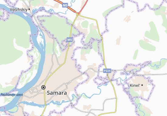 Petra Dubrava Map