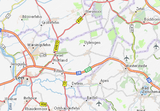 Karte Stadtplan Selverde