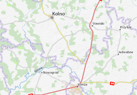 Karte Stadtplan Mały Płock