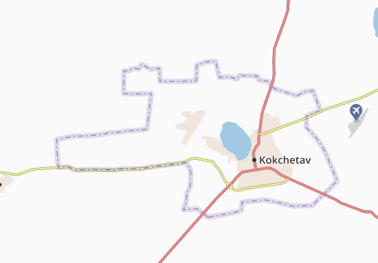 Karte Stadtplan Krasnyy Yar