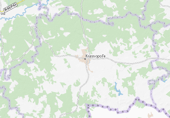 Mapa Krasnopol&#x27;e