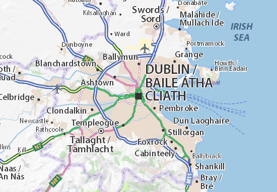 Mappe-Piantine Dublin