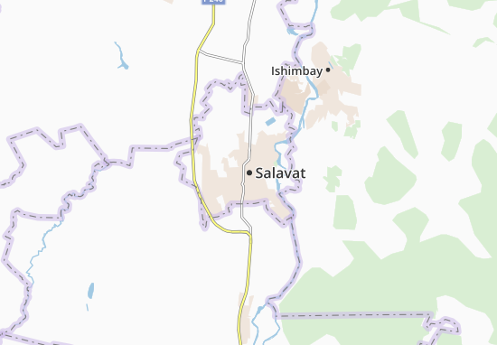 Mapa Salavat